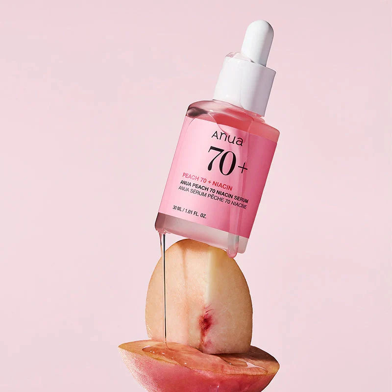 Anua Peach 70% Niacin Serum – Sérum Éclat Peau de Pêche