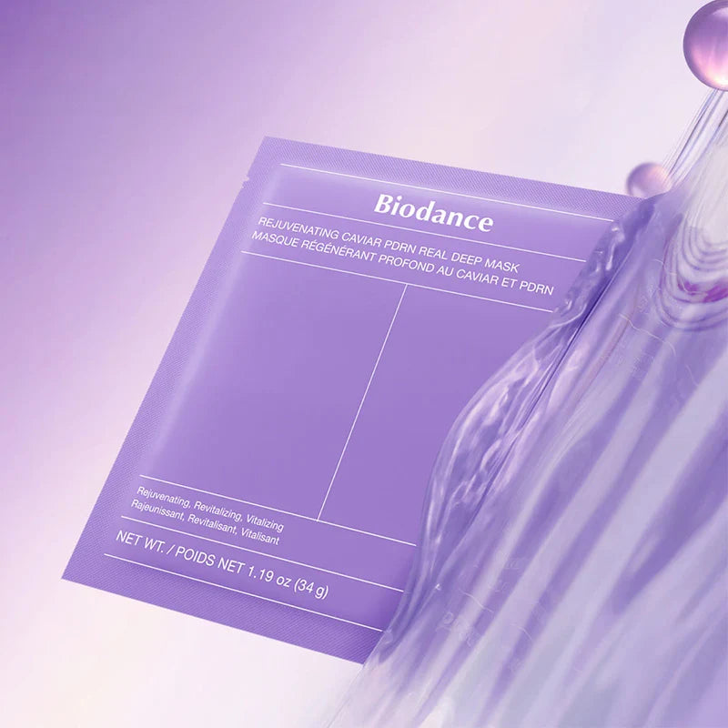 BIODANCE Rejuvenating Caviar PDRN Real Deep Mask – Masques Premium x4