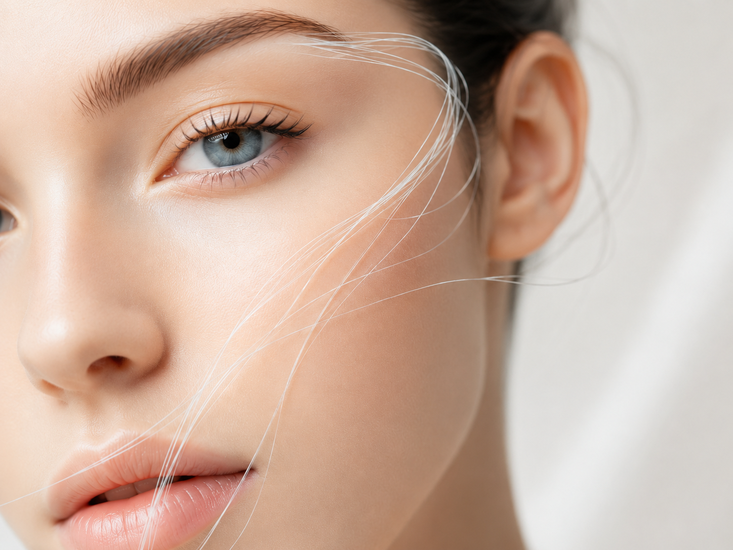 Fils de Soie Collagène pour Visage – Lifting Coréen Naturel