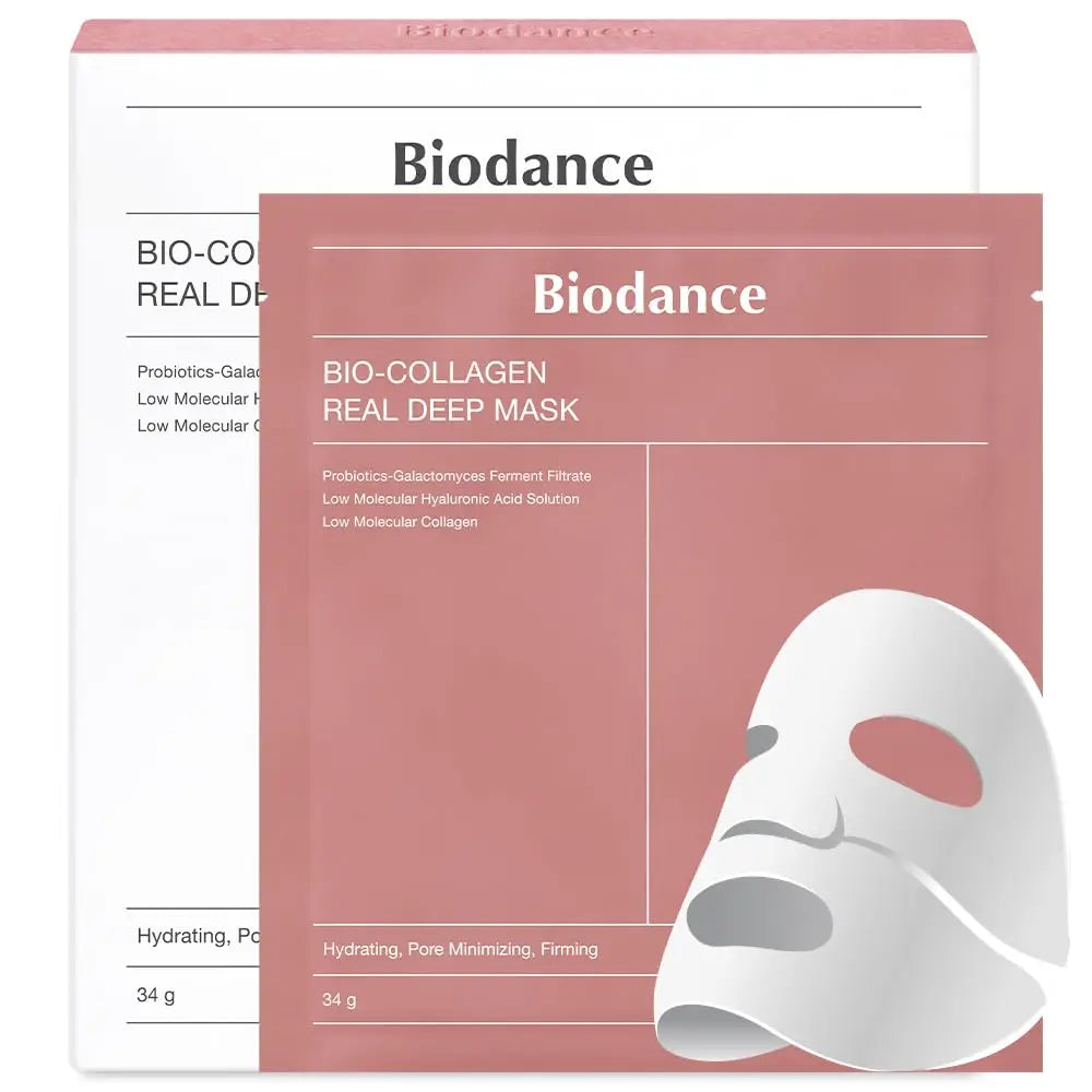 Masque tissu hydratant coréen au collagène