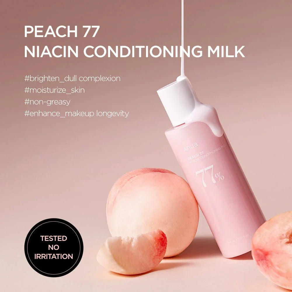 Anua Peach 77% Niacin Conditioning Milk
