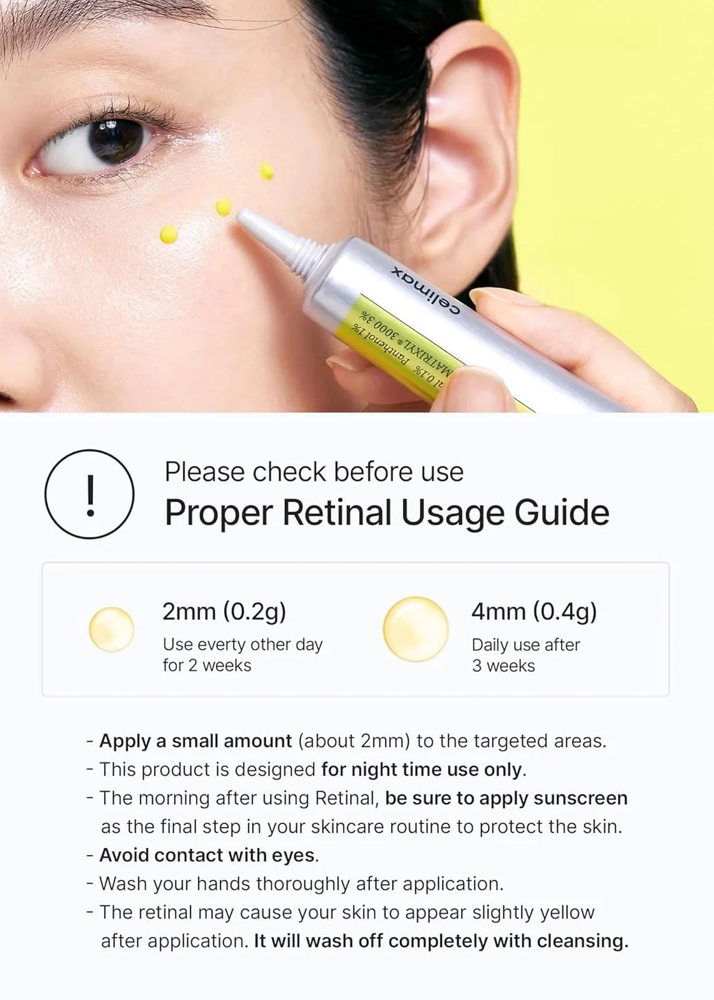 CELIMAX The Vita A Retinal Shot Booster Raffermissant 15 ml