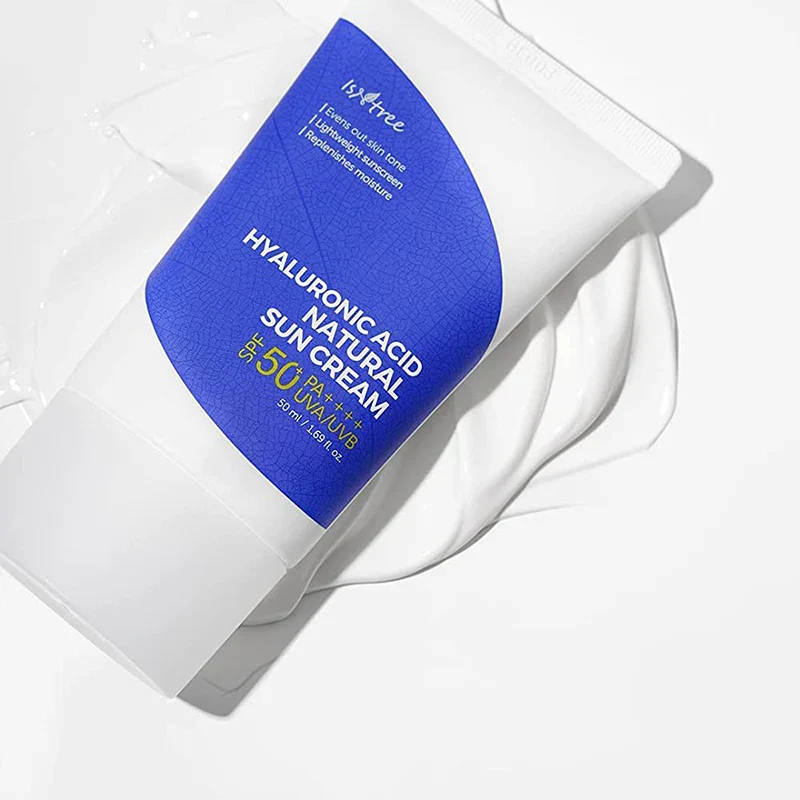 Isntree Hyaluronic Acid Natural Sun Cream – Crème Solaire Coréenne SPF50+